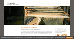 Desktop Screenshot of dtp-atelier.com